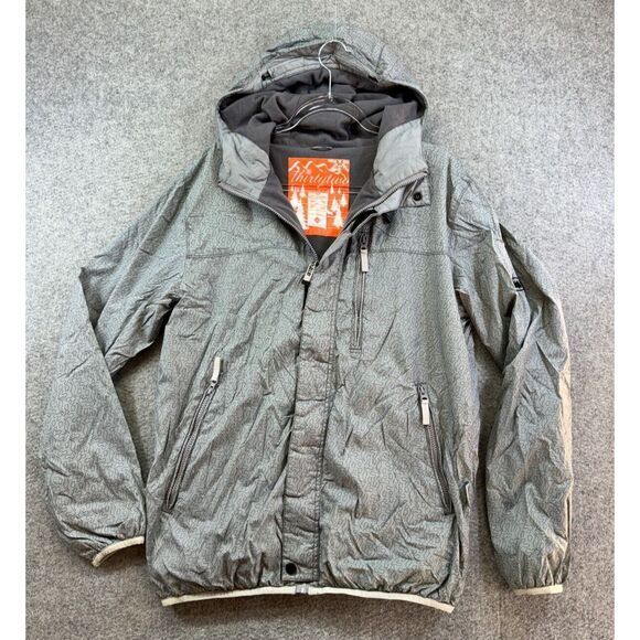 ThirtyTwo Snowboard Jacket Size Medium Little Utah Gray Snow Skiing‎ Outdoor - Picture 1 of 11